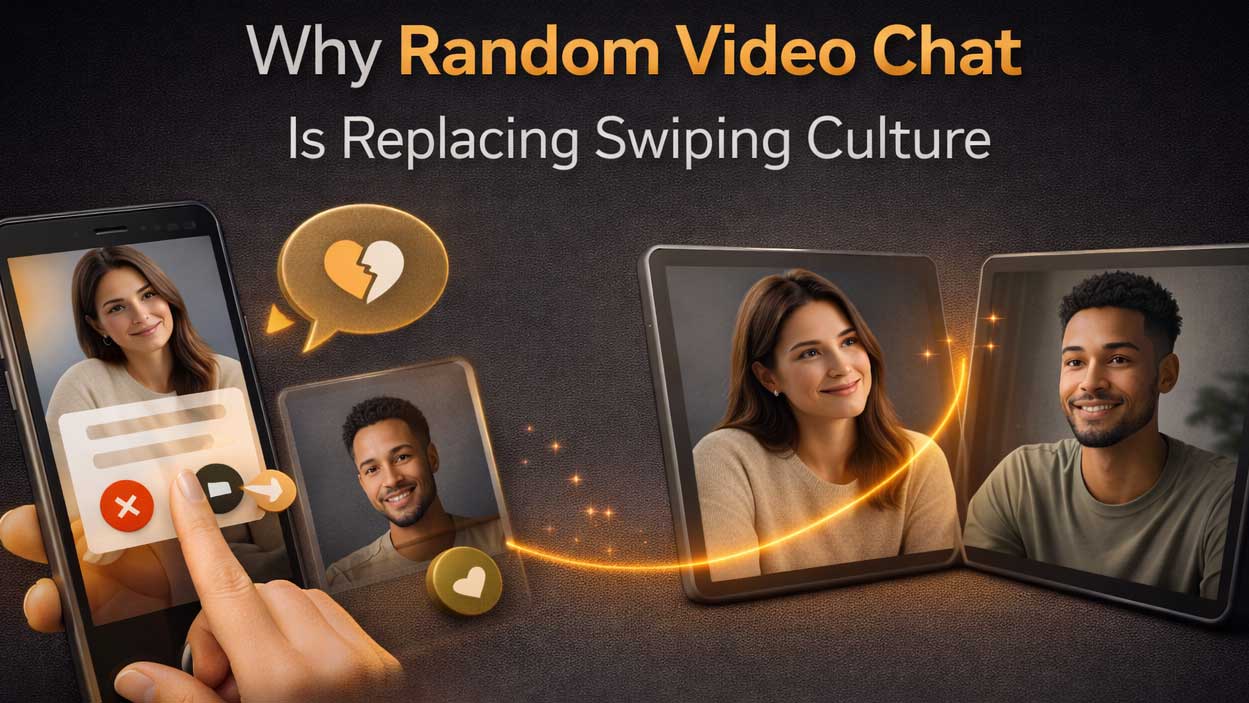 Why Random Video Chat Is Replacing Swiping Culture